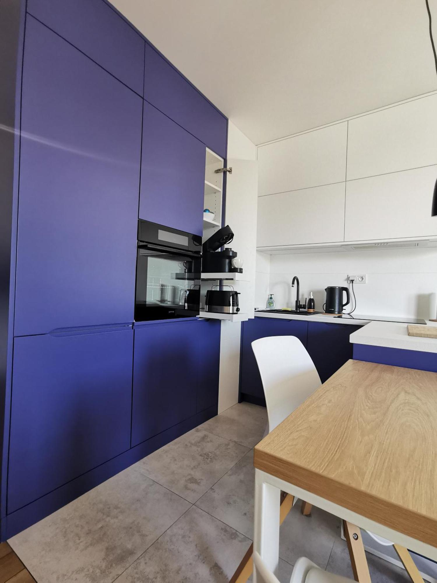 Wola Blue Modern Apartment Warsaw Exterior photo