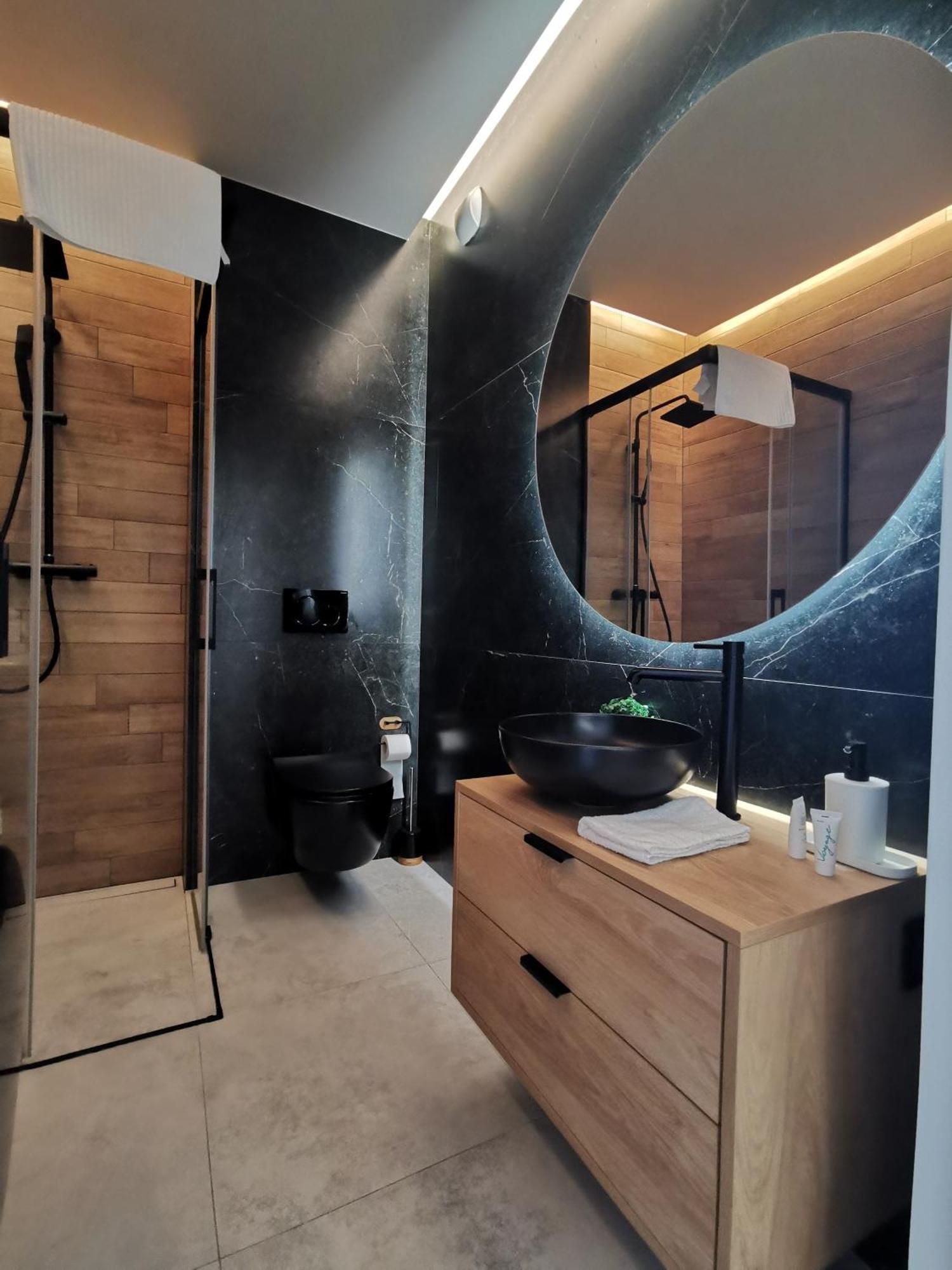 Wola Blue Modern Apartment Warsaw Exterior photo